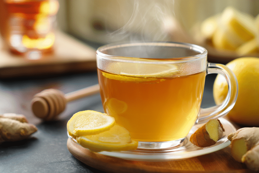 Canaan Honey Recipe Morning Metabolizer with lemon and ginger