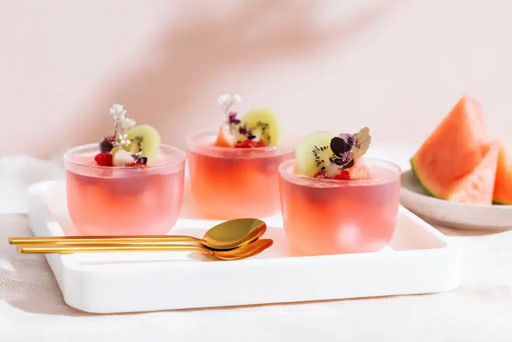 Pink Gelatin Trick: Simple 3-Ingredient Drink for Weight Loss 5 Serving pink gelatin trick cups